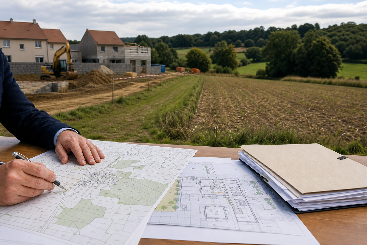 Analyse d’un permis d’urbanisme entre chantier résidentiel et terres agricoles préservées